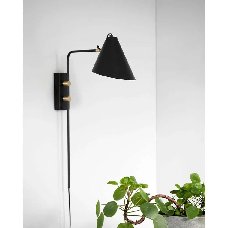 Club Wall Lamp 22cm Black House Doctor Buy online