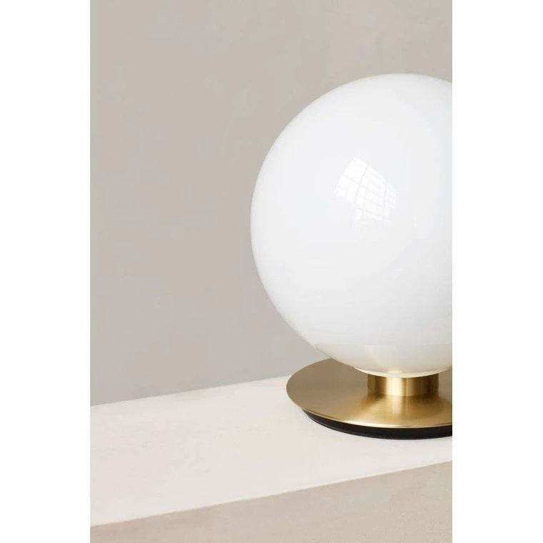 TR Bulb Wall Table Lamp Brushed Brass Matt Opal Audo Copenhagen Buy online