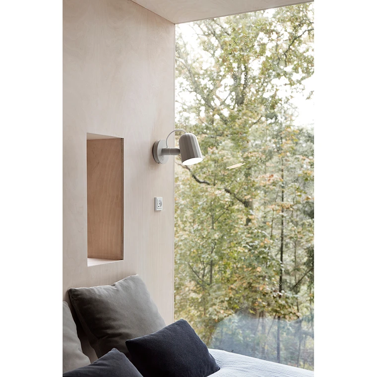 Noc Button Wall Lamp HW Off White HAY Buy online