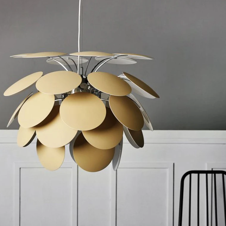 dome For pokker Bevæger sig Discoco Pendant ø35 Matte Beige - Marset - Buy online