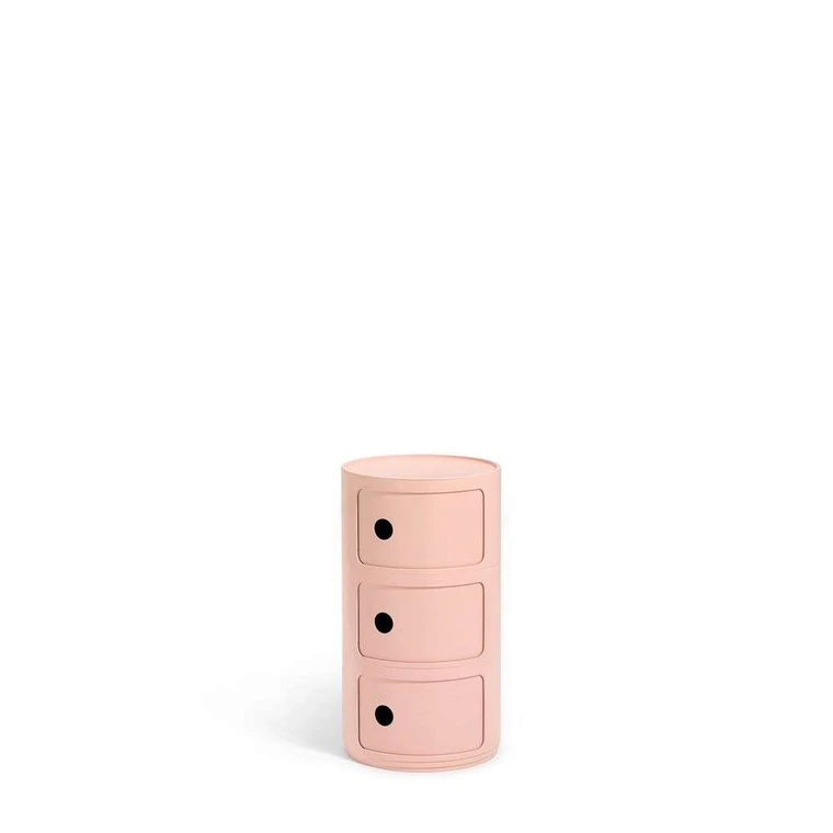 Buy Kartell Componibili Nightstand Bio Medium Pink by Anna Castelli  Ferrieri