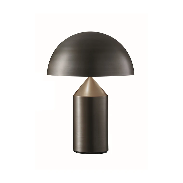 Atollo Table Lamp Medium Satin Bronze Oluce Buy online