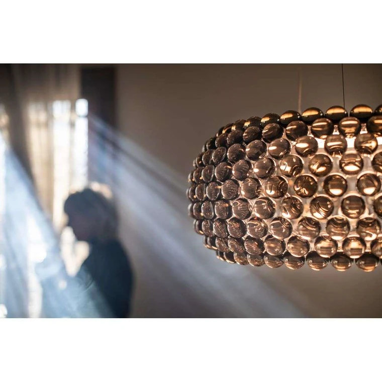 Caboche Plus LED Medium Pendant MyLight Tunable White 3 2m Grey Foscarini Buy online