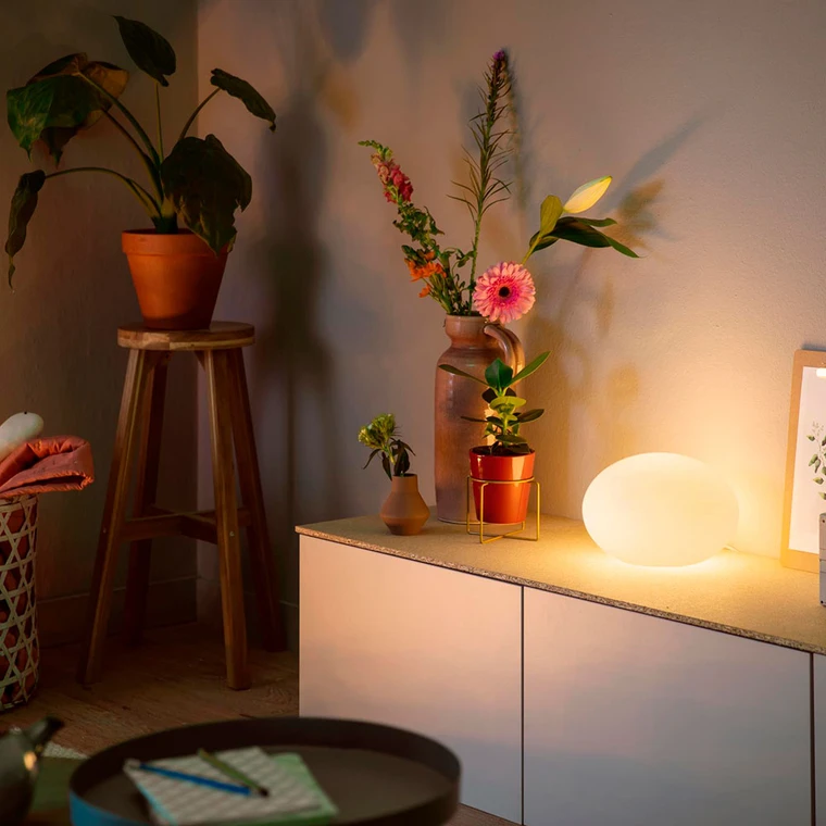 Flourish Hue Table Lamp Bluetooth White/Color Amb. - Philips Hue