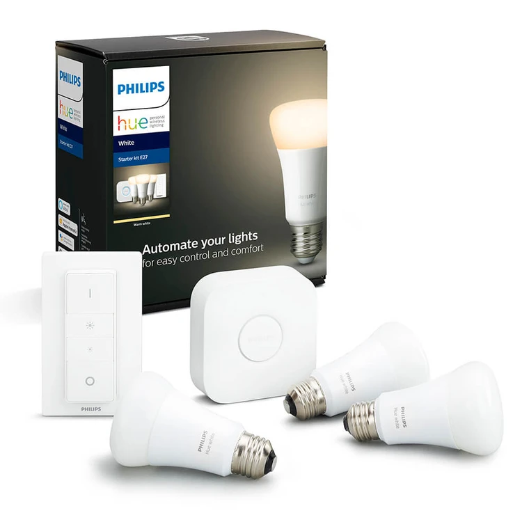 Philips Hue White Starter Kit 3 Bluetooth E27 - Philips Hue - Buy online