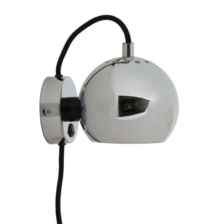 alleen Waarschijnlijk Rentmeester Ball Wandlamp Chrome - Frandsen - Koop online