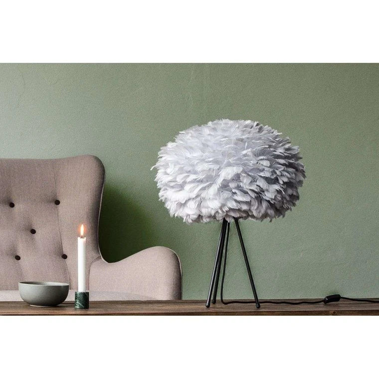 Eos Table Lamp Medium Grey Black UMAGE Buy online