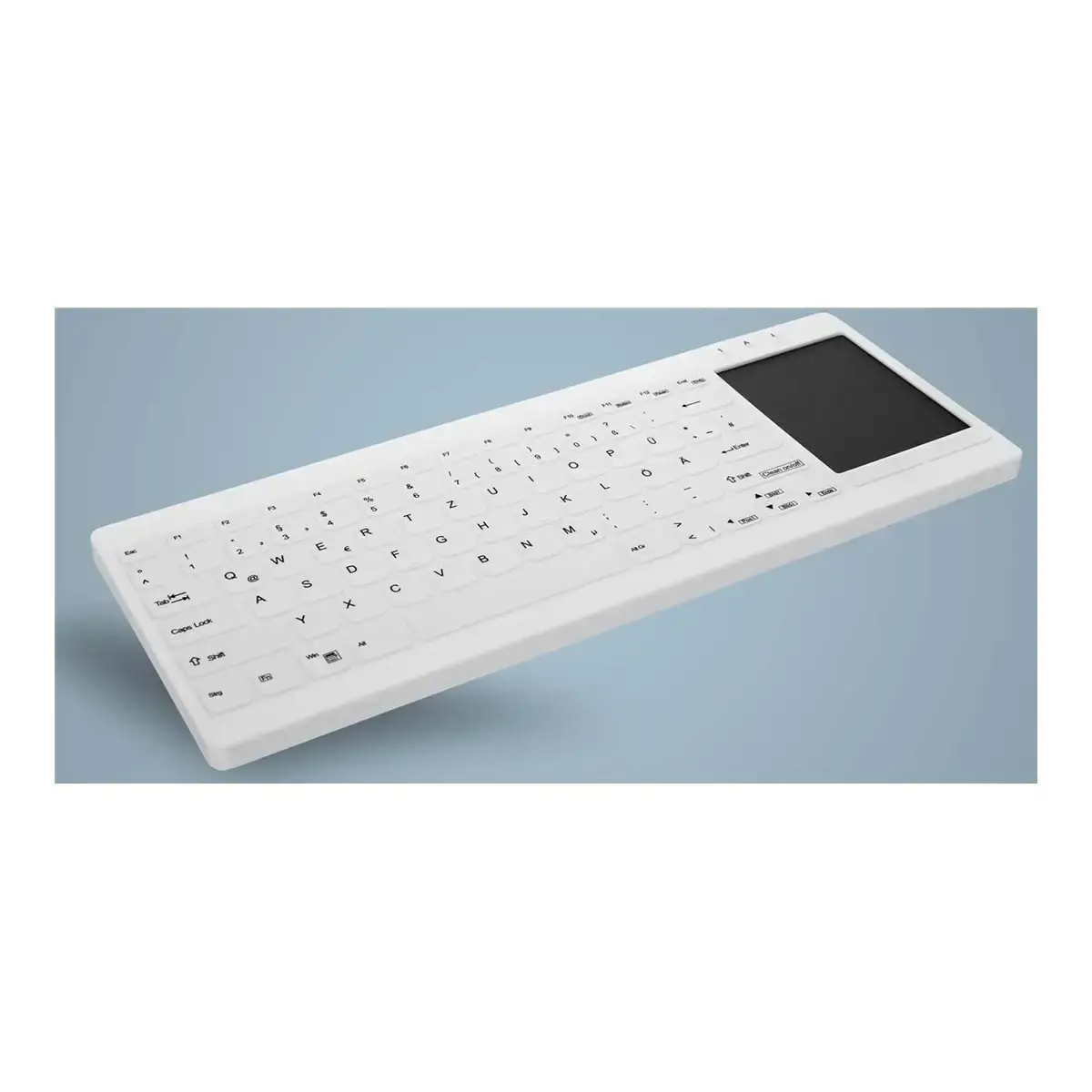 Cherry Active Key Hygiene Backlit Touchpad Water trådløs USB, White ...