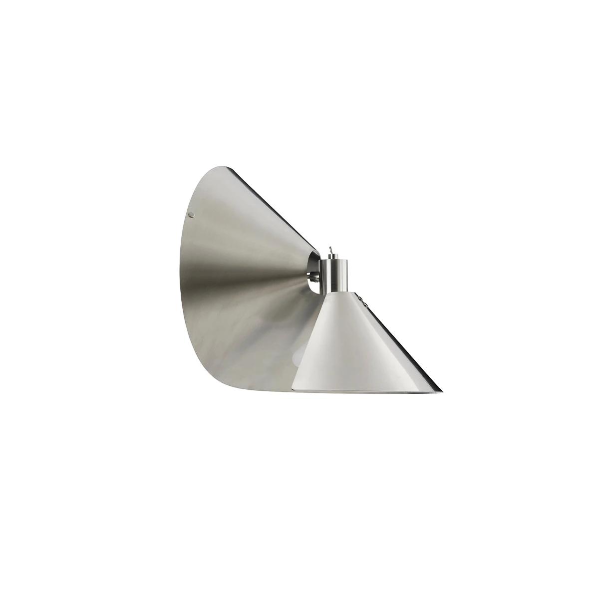 Peel Wall Lamp Brushed Stainless Steel Frandsen