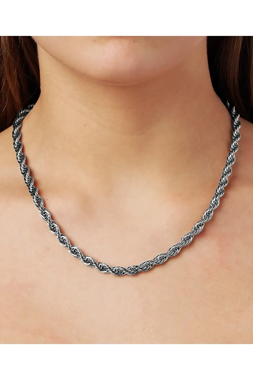 Collier DYRBERG/KERN VIOLANTE PURPLE - Acier Inoxydable Et Cristal - Neuf Avec étiquettes