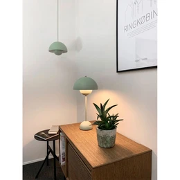 Flowerpot VP3 Lamp Soft Green - &Tradition - Buy online