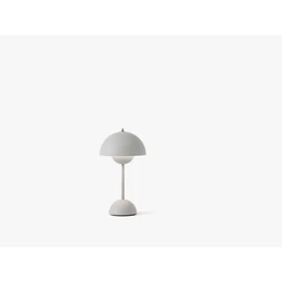 Flowerpot VP9 Portable Table Lamp MC Matt Light Grey - &Tradition