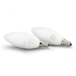 PHILIPS Hue White and Color Ambiance LED E14, 5,3 watts, pack double -  8719514356719