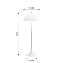 Verner panton shop panthella floor lamp