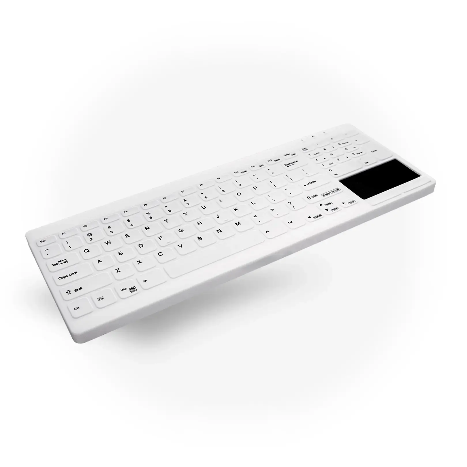 Cherry Active Key Hygiene Compact Ultraflat Touchpad Numpad trådløs white