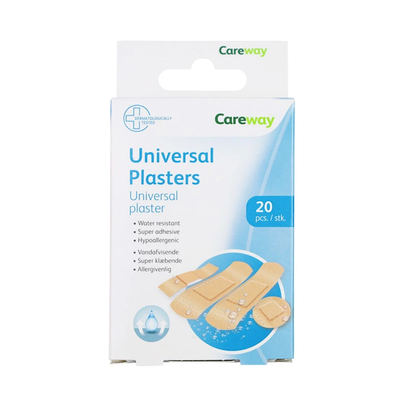 Careway Universal Plaster | Allergivenlig plaster | Køb på mitliv.dk