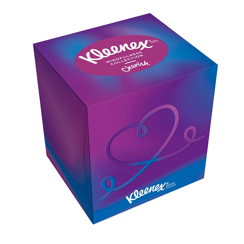 charme Rindende smør Kleenex Collection Box 56stk 20x20cm | Køb på mitliv.dk