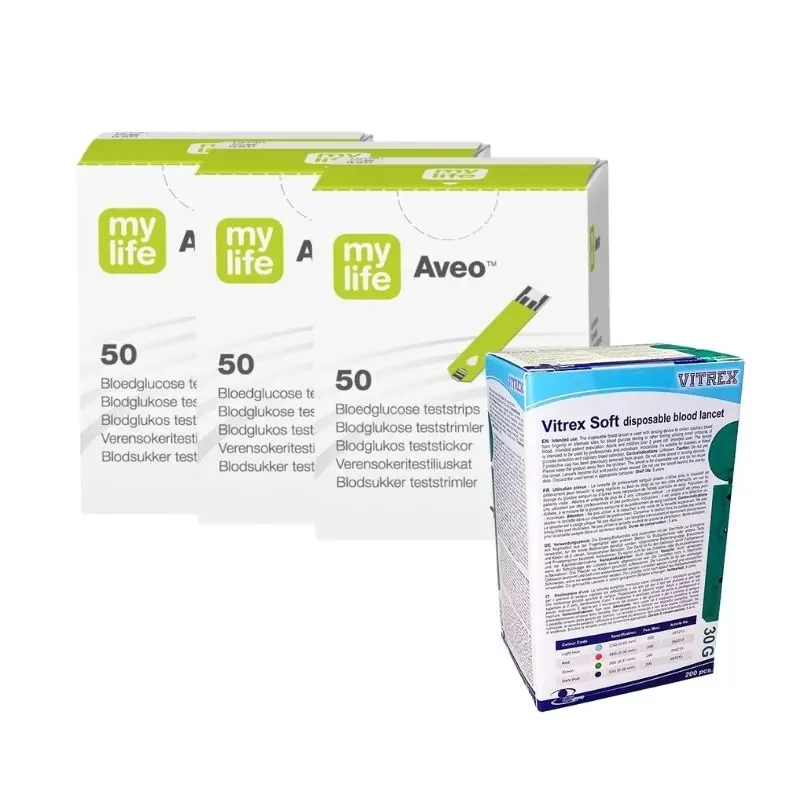 Sampak: 3 x mylife Aveo & 1 x Vitrex Soft
