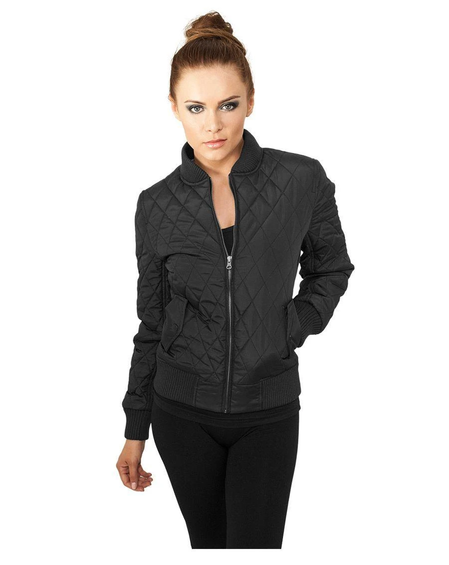 Nylon Guarantee | Urban Classics ARMY Diamond Money Women Buy Quilt Jacket - | STAR Back