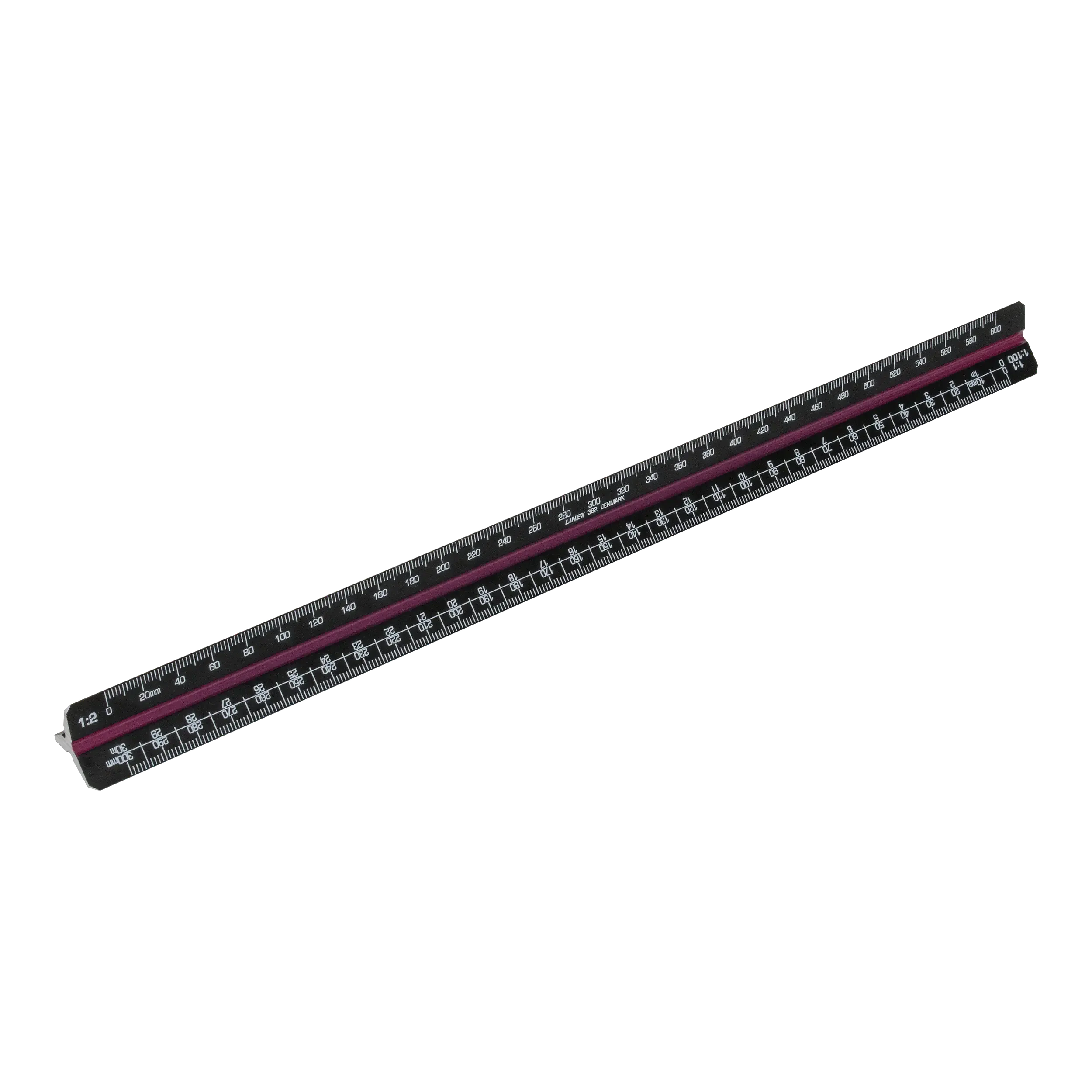 Lineal Linex Aluminum Scale 382 - Køb billigt på Grafical.dk