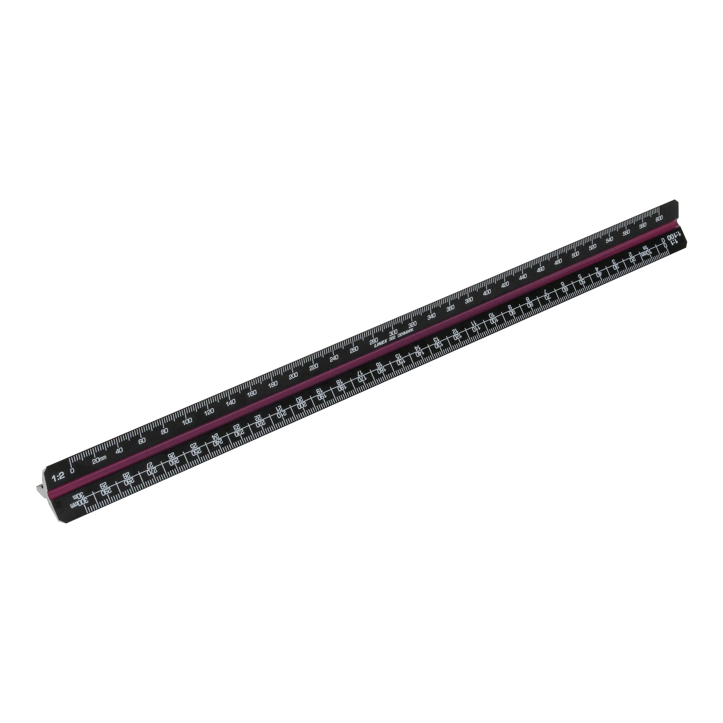 Lineal Linex Aluminum Scale 382 - Køb billigt på Grafical.dk