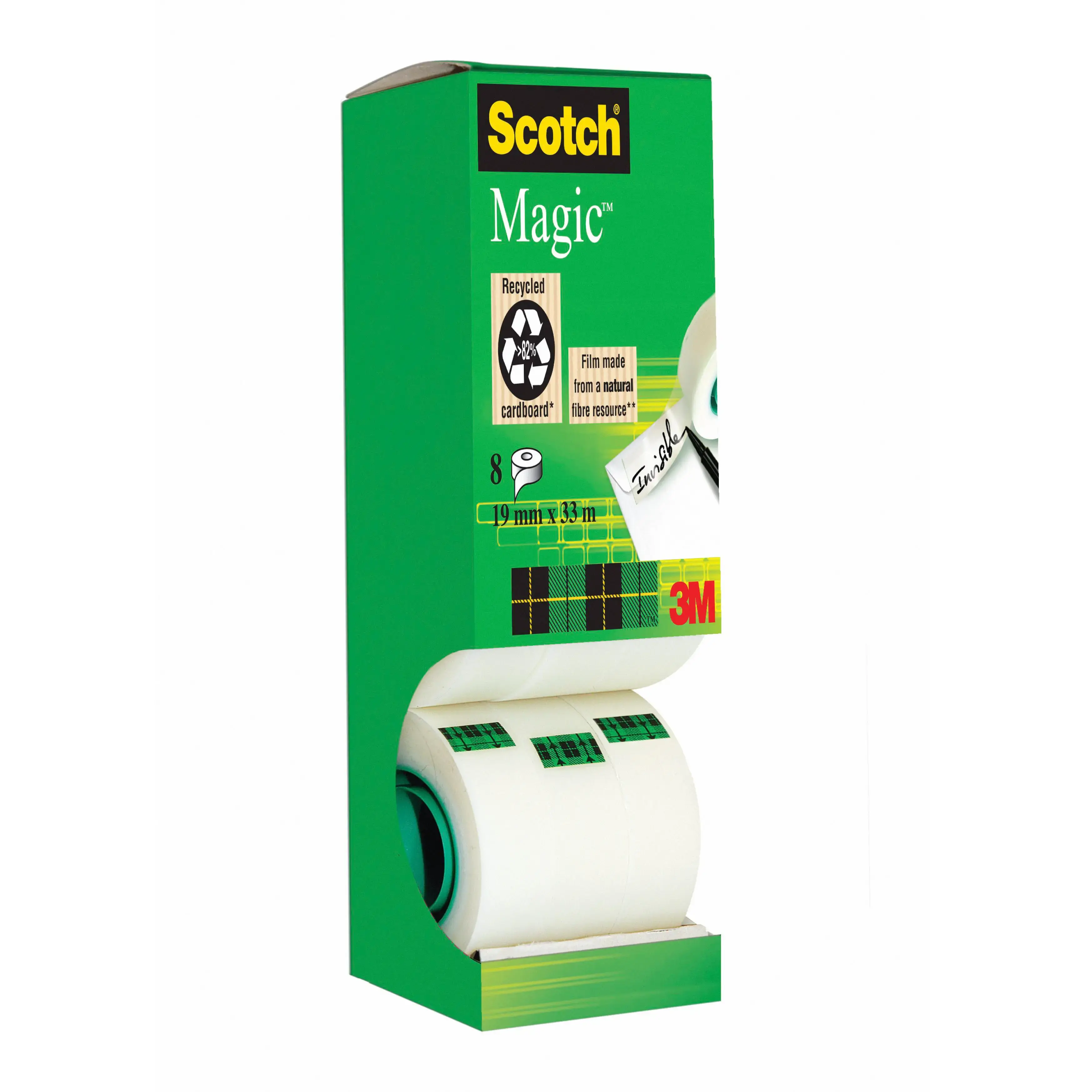 Tape Magic 810 - 19 mm x 33 m - 8 stk - Køb billigt på Grafical.dk