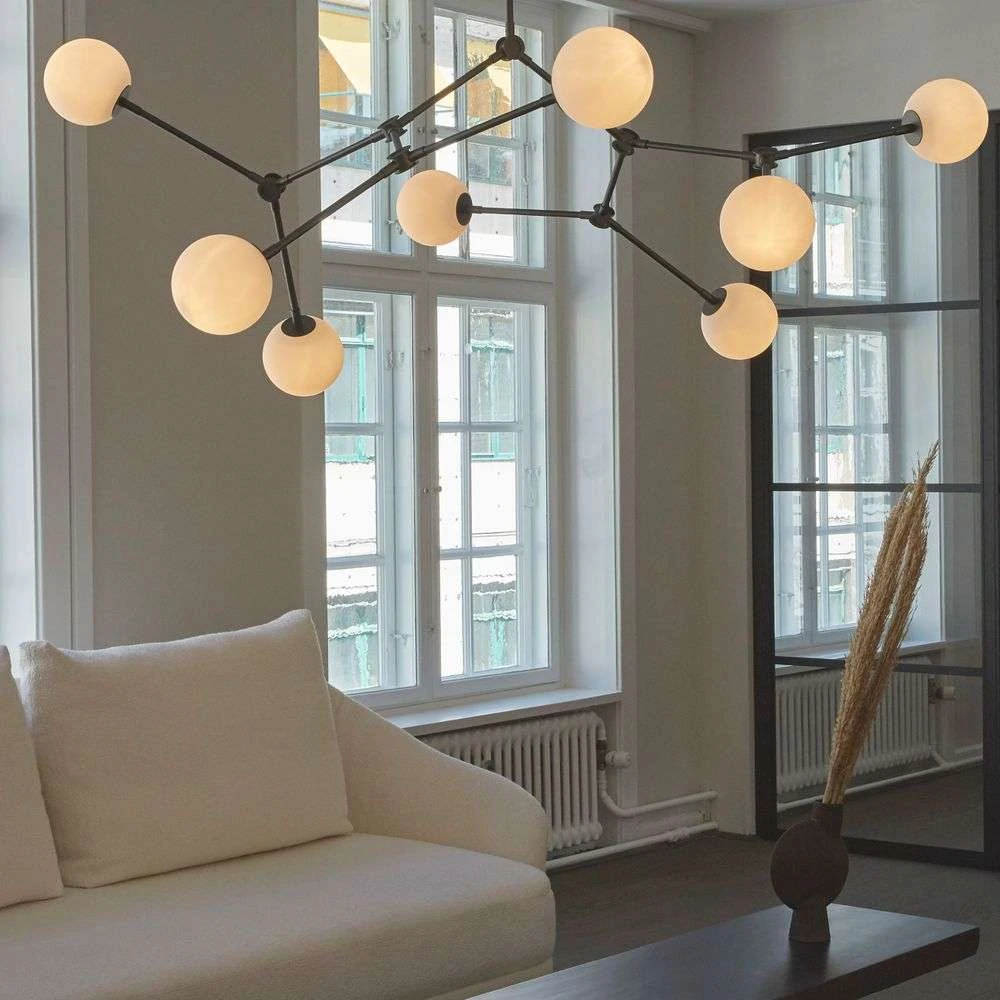 Drop Bulp Chandelier Grey - 101 Copenhagen - Buy online Drop Bulp Chandelier Grey - 101 Copenhagen - Buy online