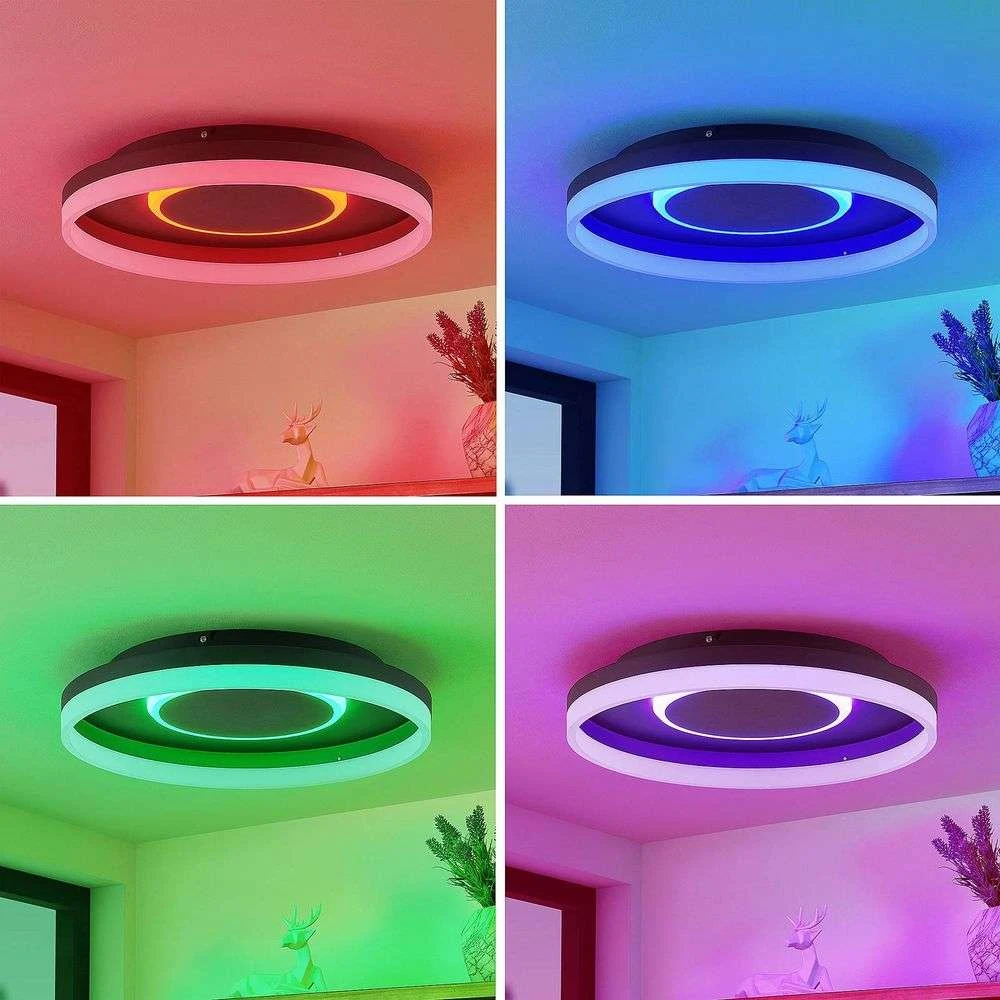 Felisha Ceiling Lamp Black Lindby Buy online