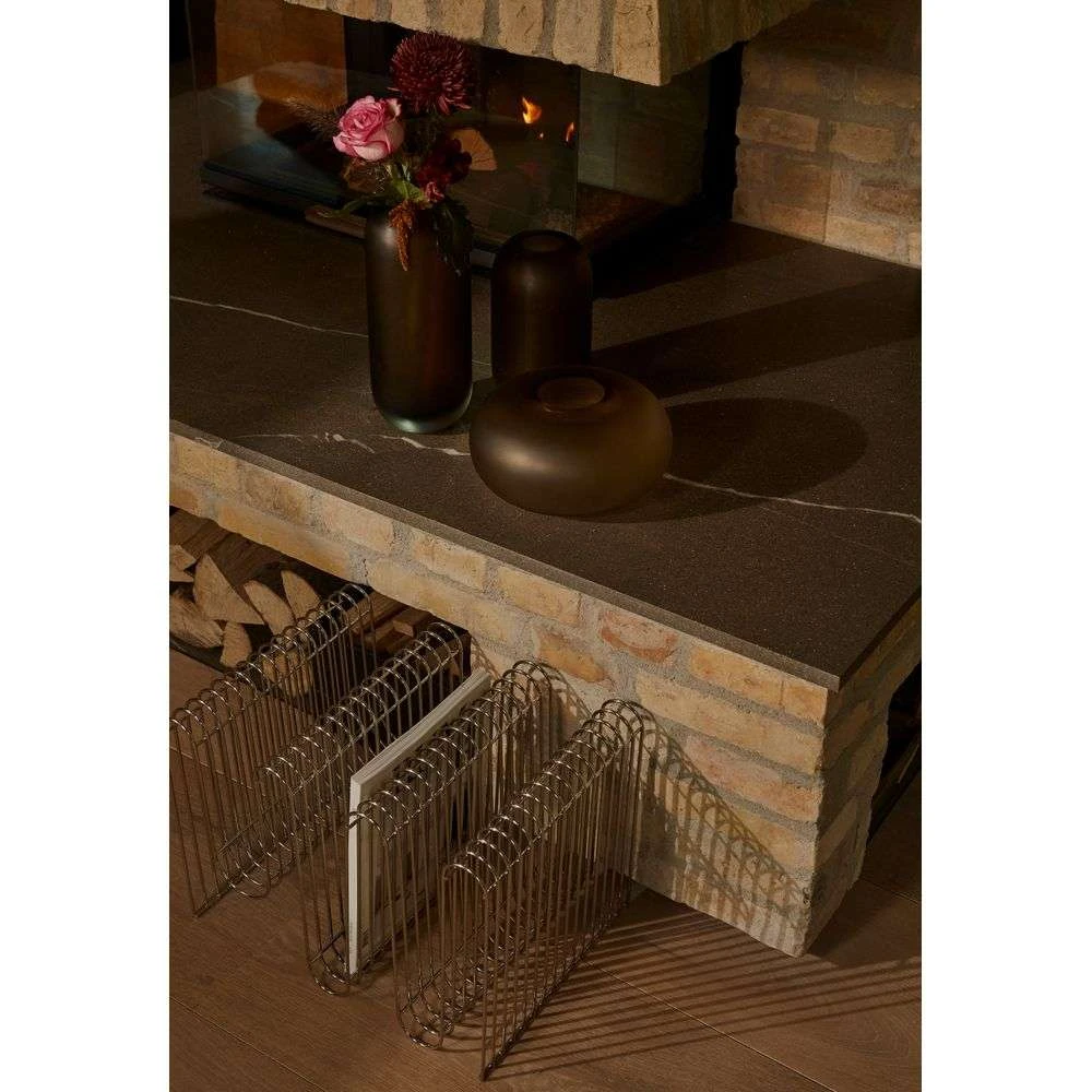 Curva Magazine Holder Black - AYTM - Buy online