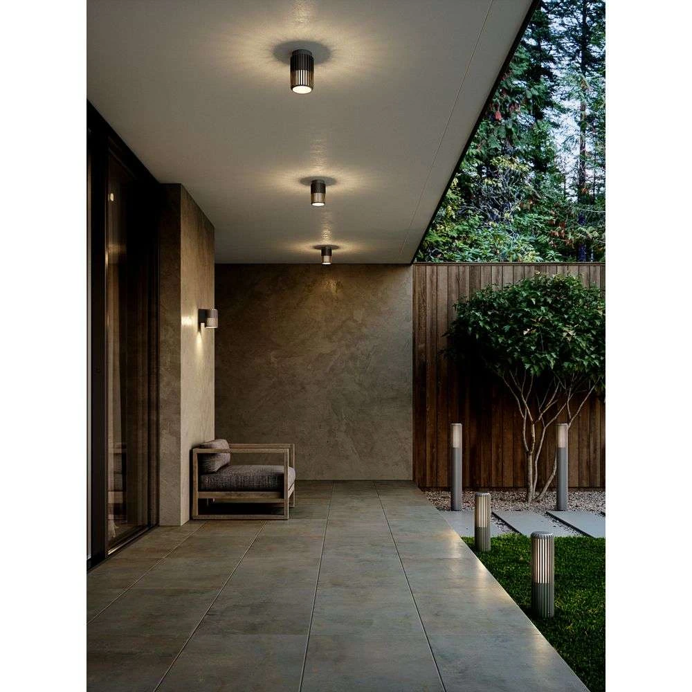 Aludra Outdoor Ceiling Lamp Brown Nordlux Buy - Metallic - online
