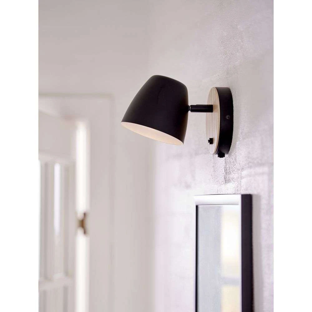 Theo Wall Lamp Black - - online