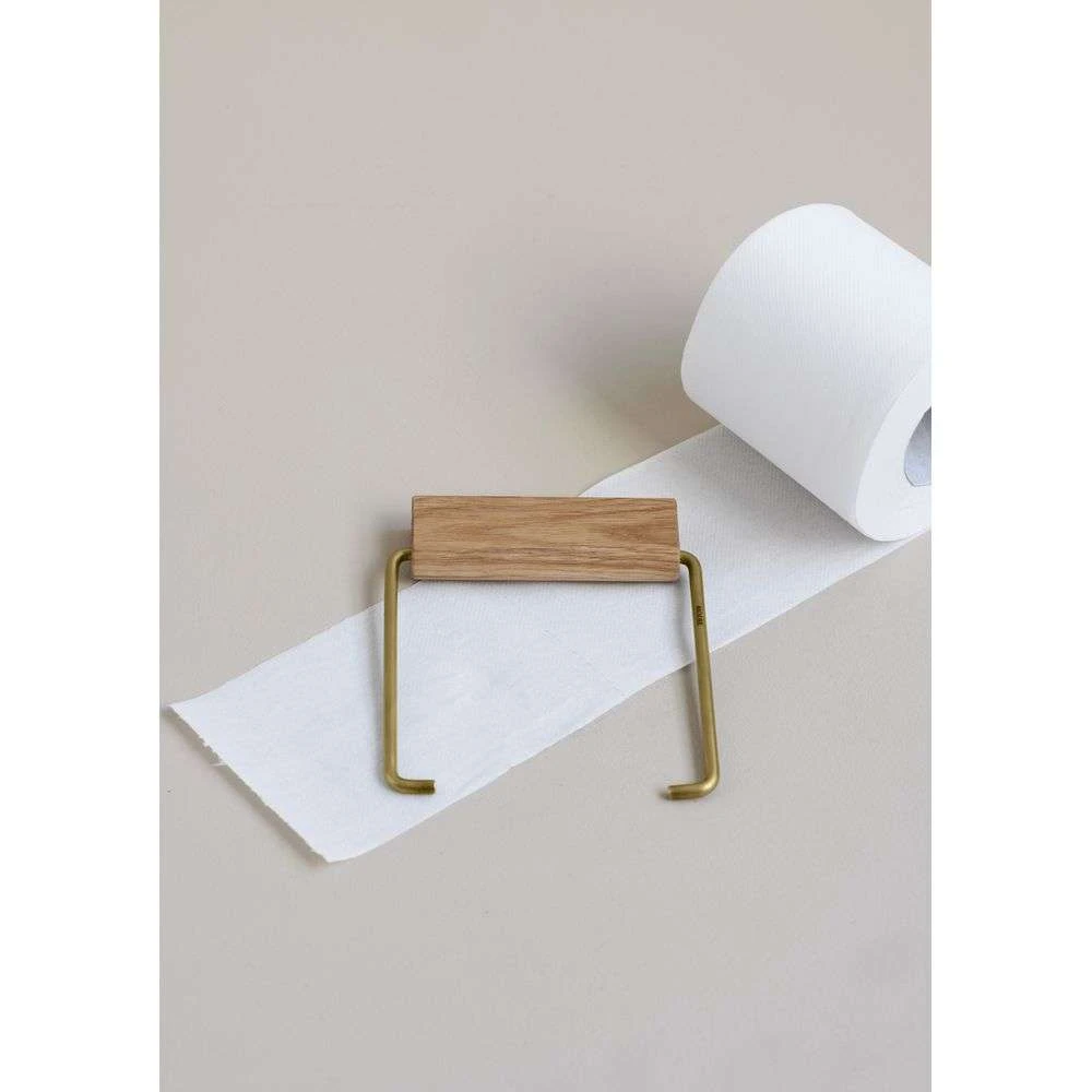 Wooden toilet roll holder deals