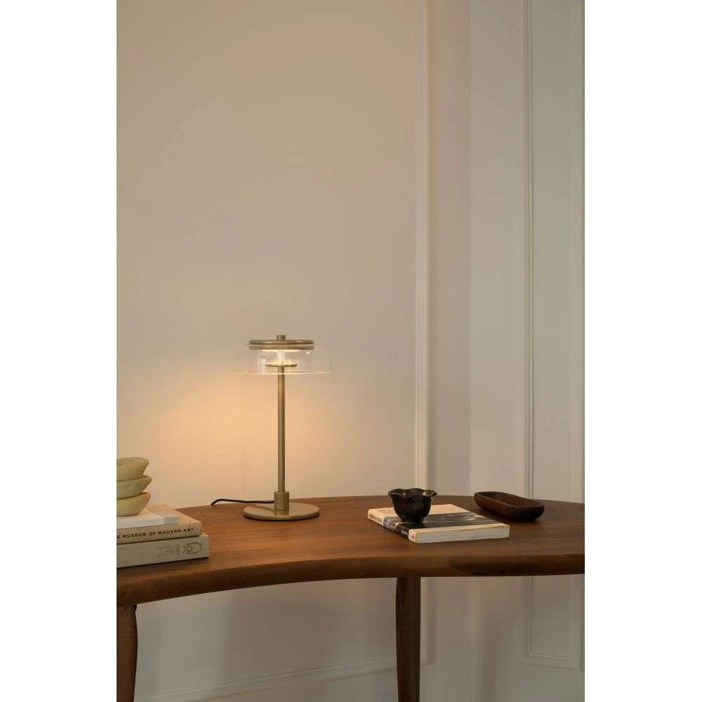 Blossi Table Lamp Small Nordic Gold Clear Nuura Buy online