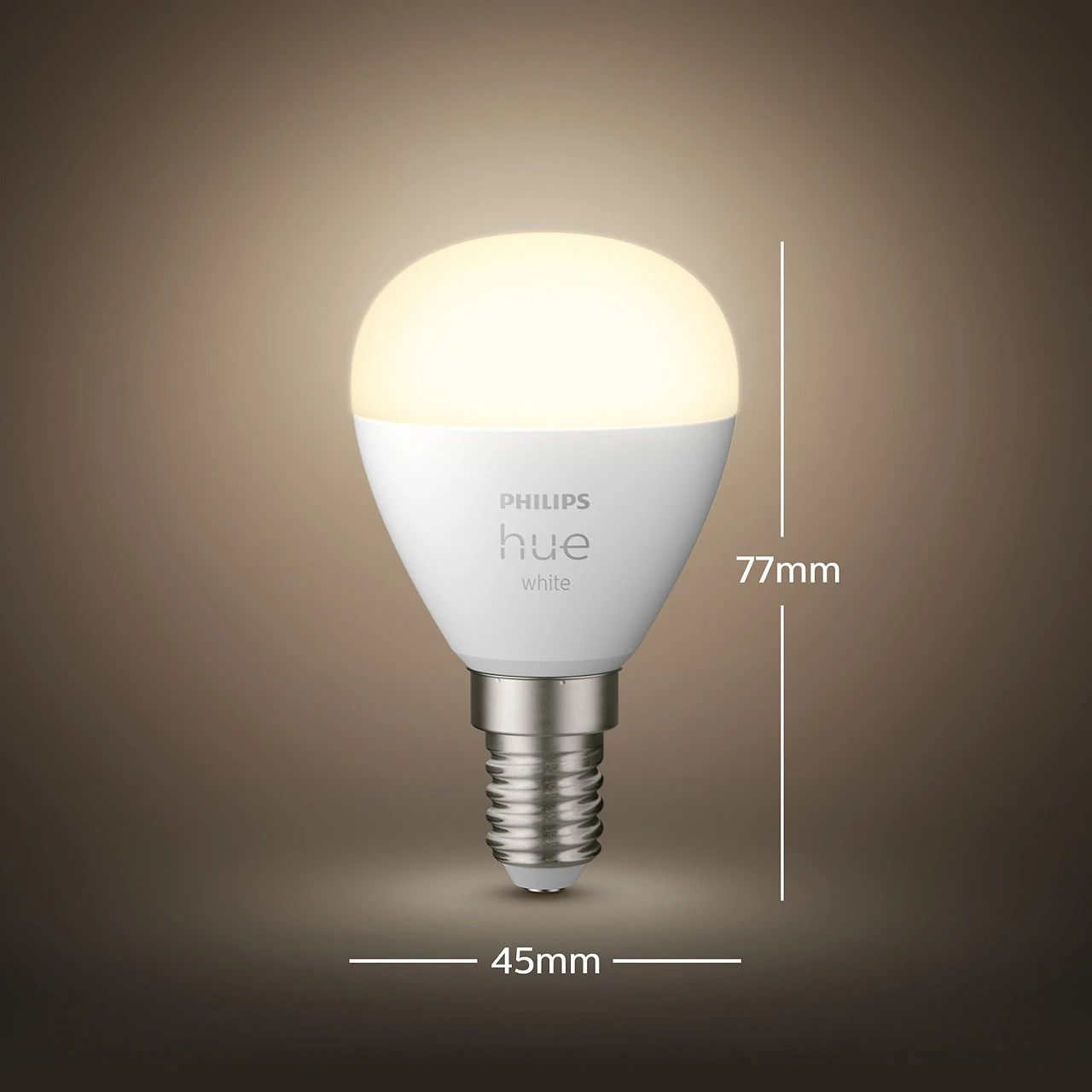 Lure Pickering Smadre Philips Hue White 5,7W Bluetooth Crown E14 - Philips Hue - Buy online