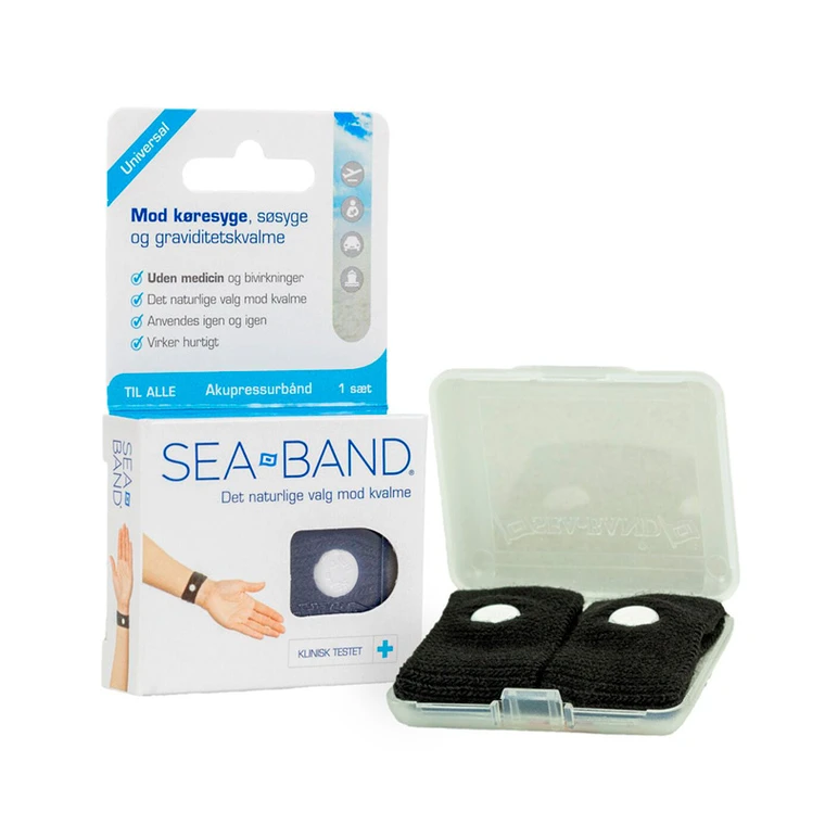 SEA-BAND til voksne | lindrer transportsyge | mitliv.dk