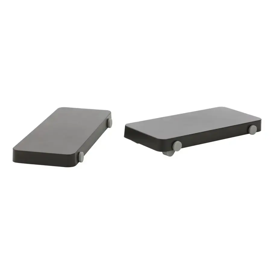Contour Keyboard risers for RollerMouse Pro & SliderMouse Pro (2pcs), black