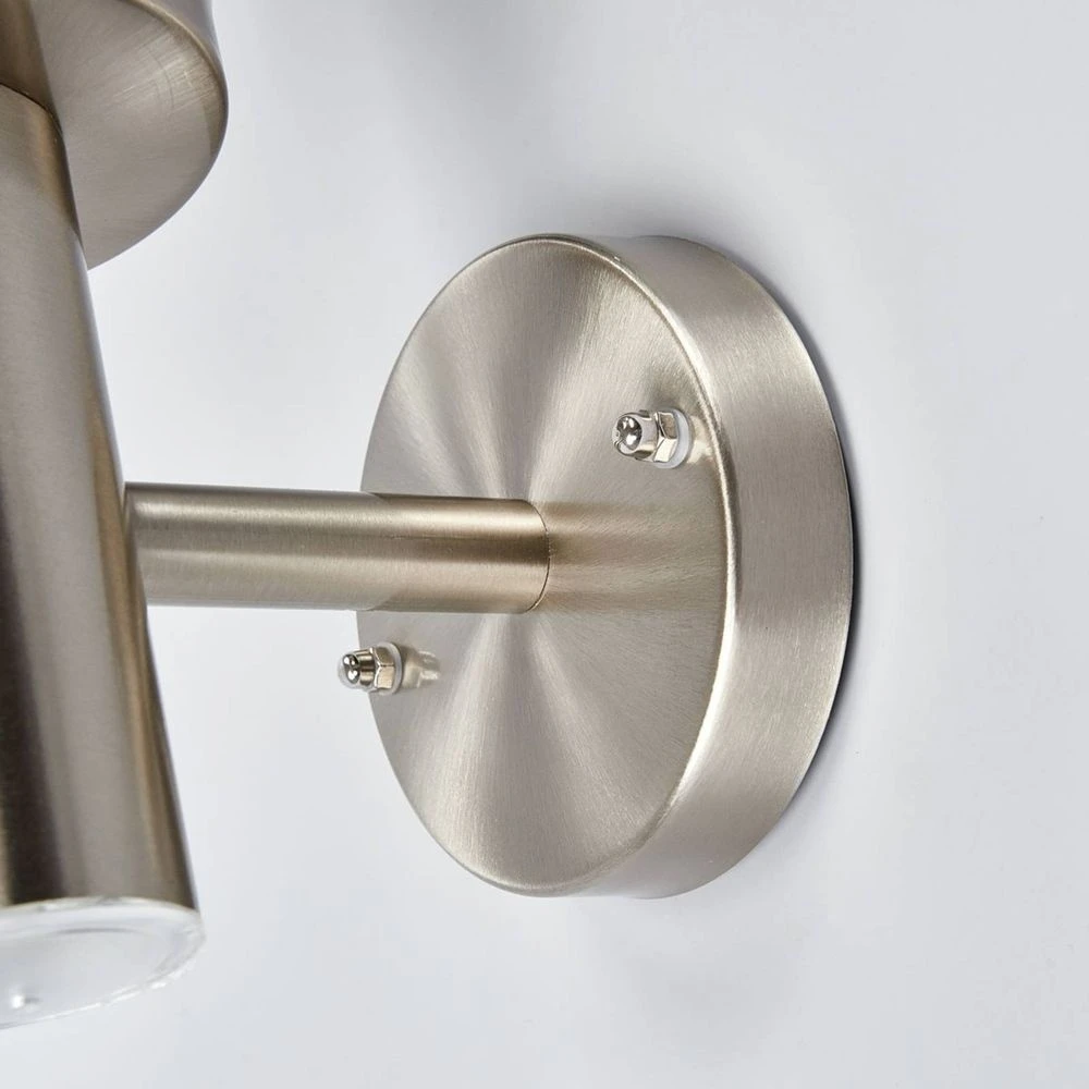 Djori Outdoor Wall Lamp w Sensor Steel Lindby