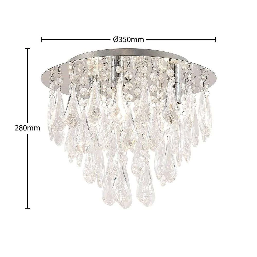 Mavinus 3 Ceiling Lamp Chrome Lindby Buy online