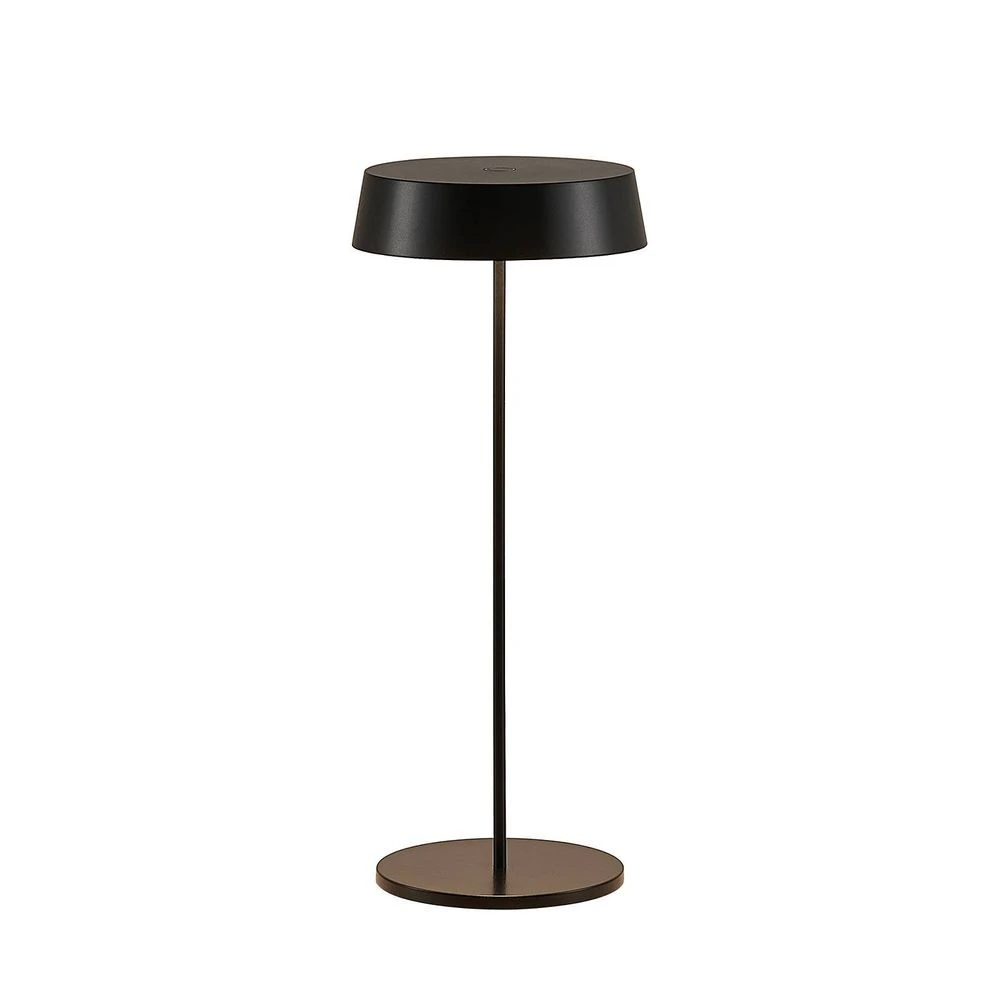 Tibia LED Portable Table Lamp USB Black - Lucande - Buy online