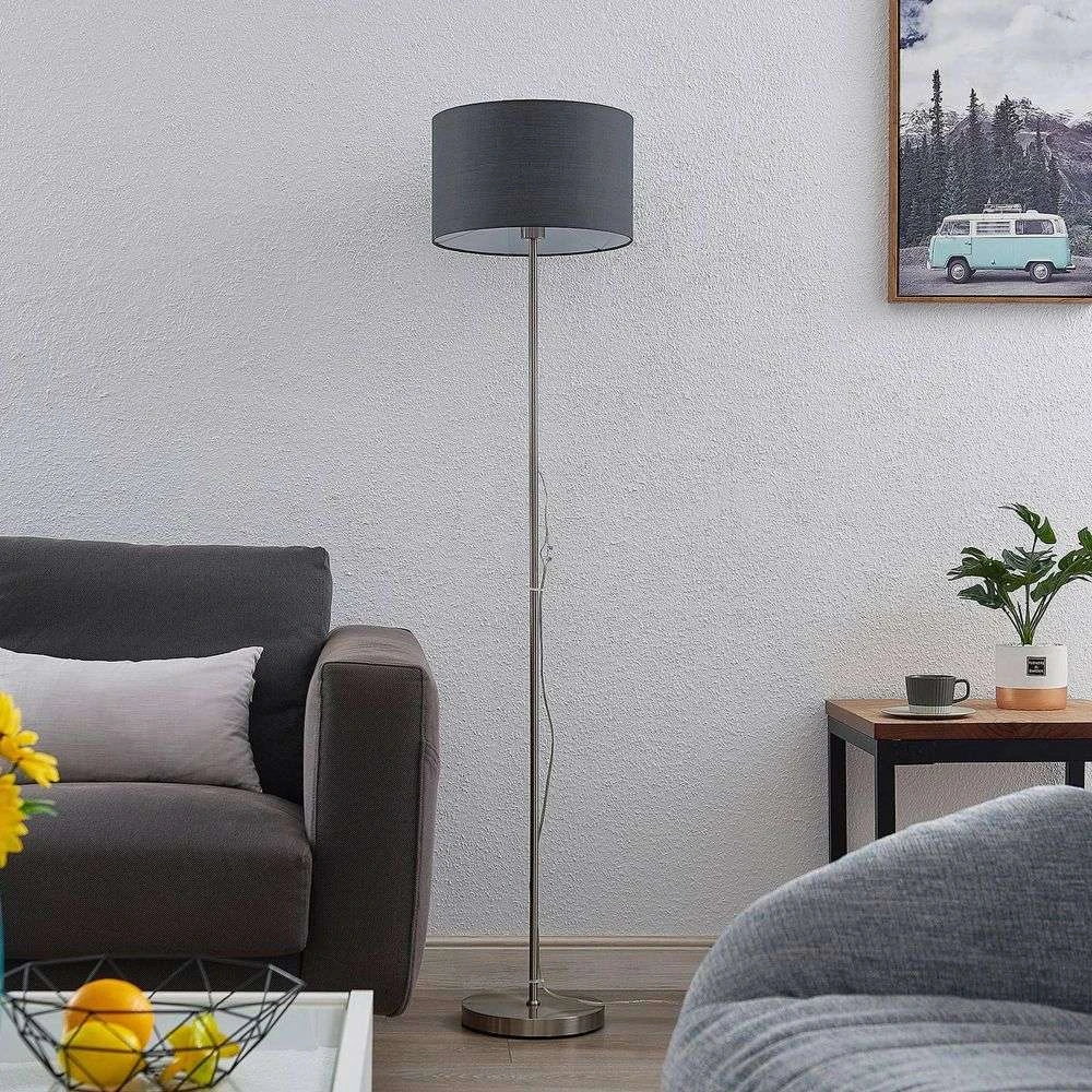 Melanie Floor Lamp Grey Lindby Koop online