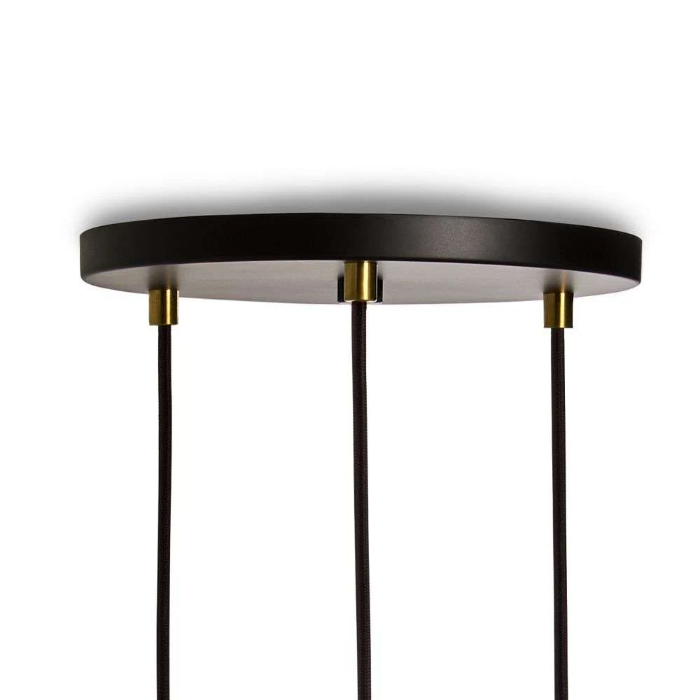 Black triple pendant light hotsell