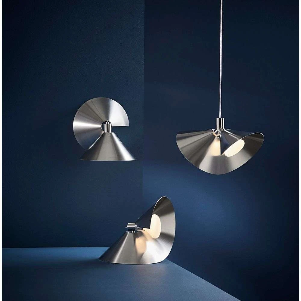 Peel Wall Lamp Brushed Stainless Steel Frandsen