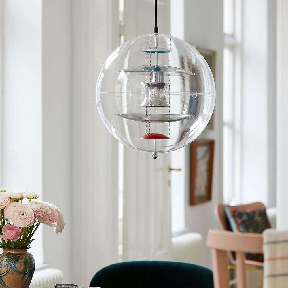 ligning Grøn baggrund faglært VP Globe 50 Aluminium Pendant - Verpan - Buy online