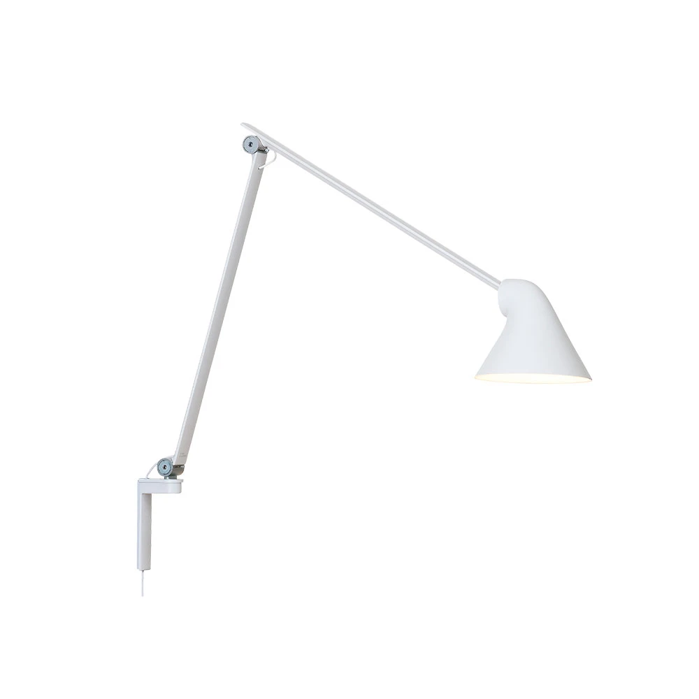 White swing arm wall light sale
