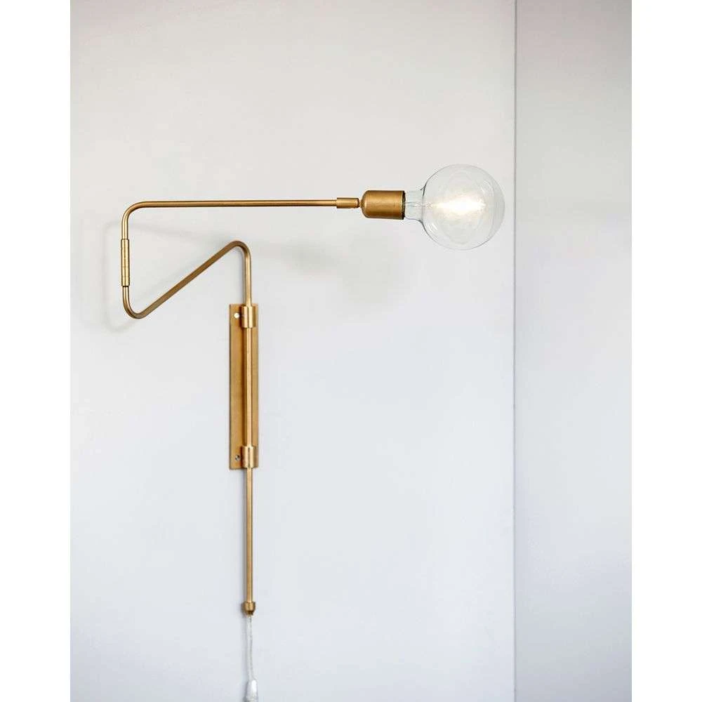 Wandlamp 35cm Geelkoper - House Doctor - Koop