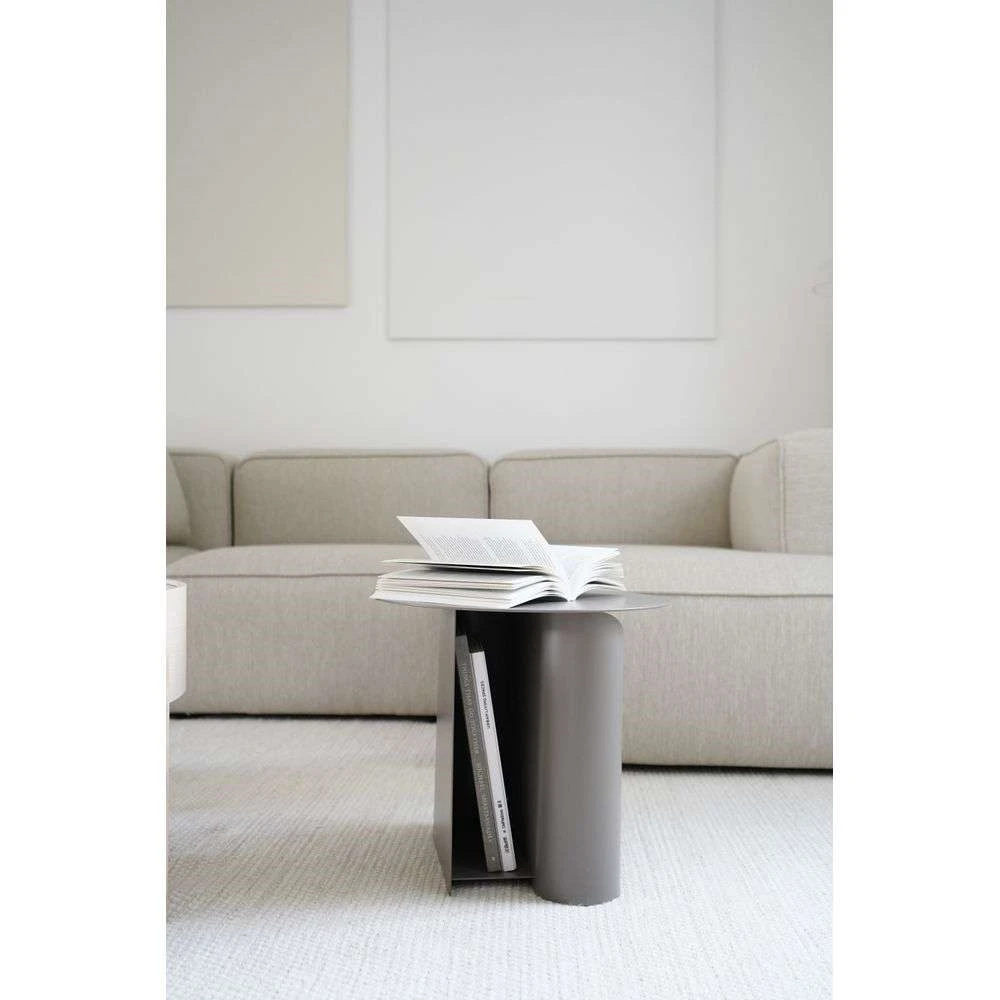 Sentrum Side Table Taupe Woud