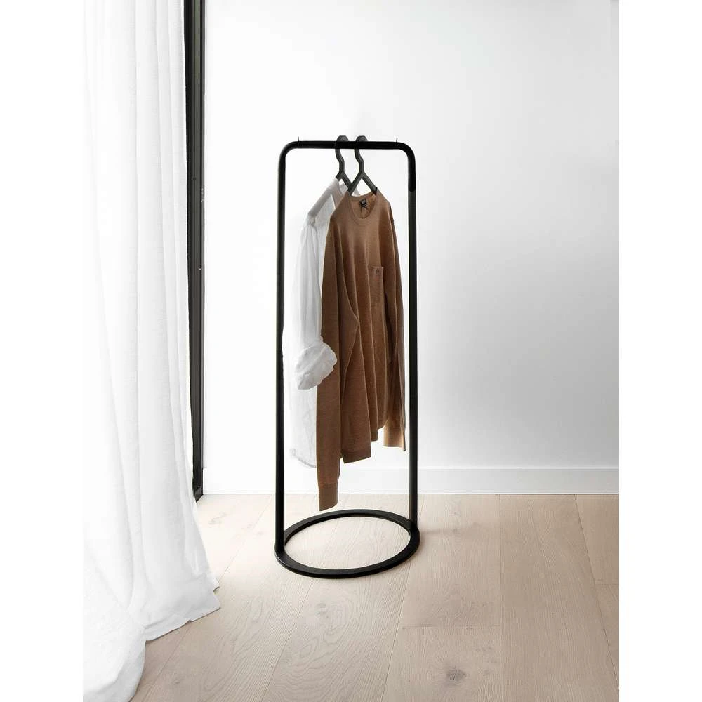 O&O Clothes Rack Small Black - Woud - Buy online