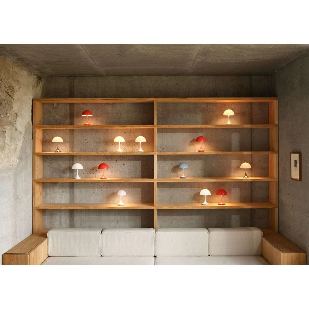 Panthella 160 Portable Table Lamp V3 Opal Beige - Louis
