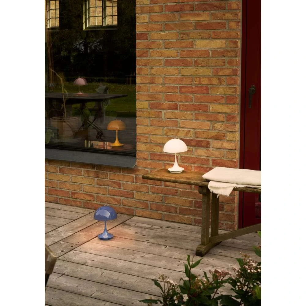 2024年新作 Panthella 160 Louis - Indigo Opaque V3 Lamp Table Portable レオタード