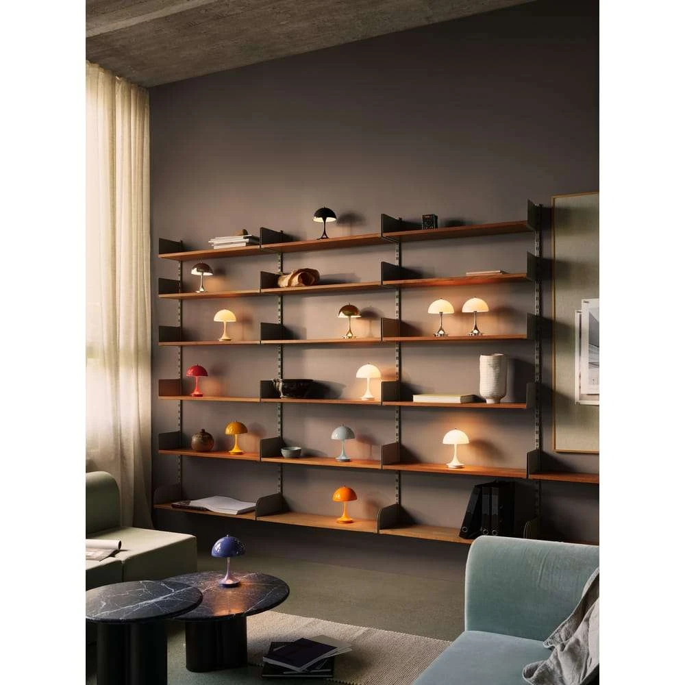 Panthella 160 Portable Table Lamp V3 Opaque Indigo - Louis